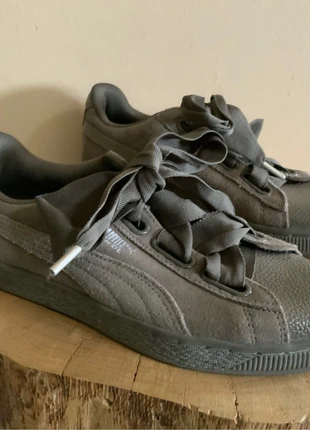 Baskets puma kaki en croûte de cuir taille 37,5, brand: Puma, condition: New without tags, size: 37.5, €14.00, €15.40 includes Buyer Protection