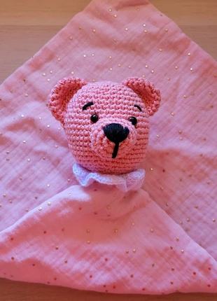 Doudou rose nounours, marke: Fait Main, zustand: Neu, mit Etikett, größe: 6-9 Monate / 68, 20,00 €, 21,70 € inklusive Vinted-Käuferschutz