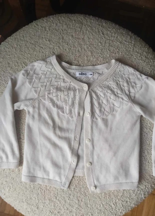 Gilet blanc, marque: Gémo, état: Très bon état, taille: 18-24 mois / 86 cm, 3,00 €, 3,85 € Protection acheteurs incluse