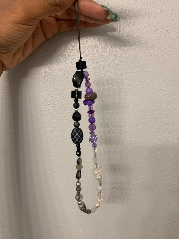 Asexual Pride Phone Strap 2