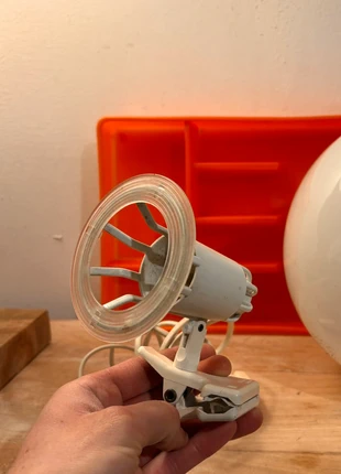 Lampe pince ancienne Space age design, marque: SPACE, état: Très bon état, 5,00 €, 5,95 € Protection acheteurs incluse