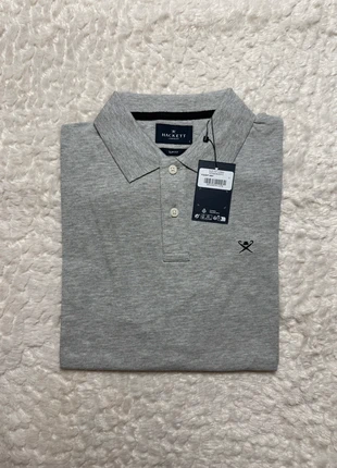 Polo Hackett London gris • Taille L • Neuf, merk: Hackett London, staat: Nieuw met prijskaartje, maat: L, € 60,00, € 63,70 inclusief Kopersbescherming Pro