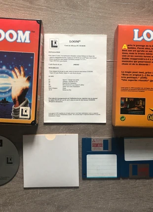 Lucasarts Loom Point click PC Big Box FR, zustand: Gut, 130,00 €, 137,20 € beinhaltet Vinted-Käuferschutz Pro
