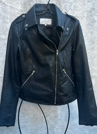 🧥 Veste cuir d’agneau Vila perfecto femme – Taille 34 – Très bon état, brand: Vila, condition: Very good, size: XS / 34 / 6, €22.00, €23.80 includes Buyer Protection