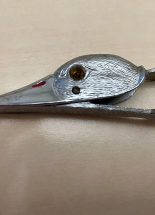 Vintage Papierclip, presse papier, pince a courrier eendekop, marque: onbekend, état: Très bon état, 15,00 €, 16,45 € Protection acheteurs incluse