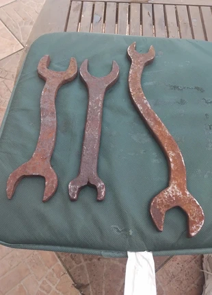 Lot de vieilles clés plates – Style grange vintage, état: Bon état, 4,20 €, 5,11 € Protection acheteurs incluse