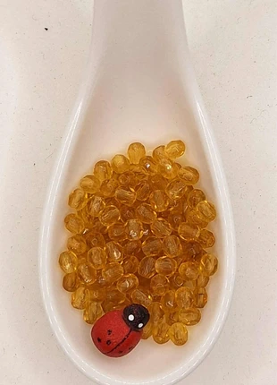 Perles facettées Preciosa 4mm Topaz x50 – Cristal de Bohême authentique, marque: Preciosa, état: Neuf sans étiquette, 1,60 €, 2,38 € Protection acheteurs (Pro) incluse