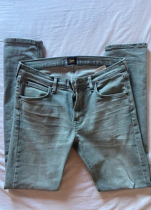 Pantalones vaqueros Lee verdes, marque: Lee, état: Neuf sans étiquette, taille: W31 | FR 40, 40,00 €, 42,70 € Protection acheteurs incluse