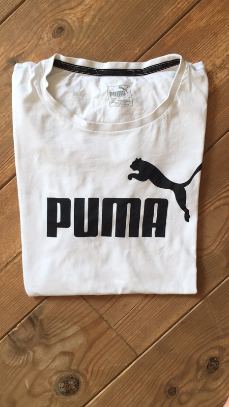 T-shirt puma blanc  1