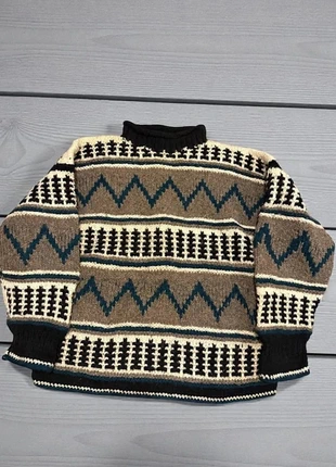 Pull en laine artisanale – fait main en Équateur 🇪🇨 Marque : Rey Wear Taille L., brand: rey wear, condizioni: Ottime, taglia: L / IT 44 / EU 40, €58.90, €62.55 include la Protezione acquisti Pro