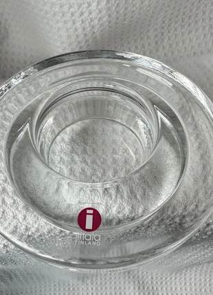 Iitala theelichthouder Halo Clear - Harri Koskinen, merk: iittala, staat: Nieuw zonder prijskaartje, € 9,00, € 10,15 inclusief Kopersbescherming