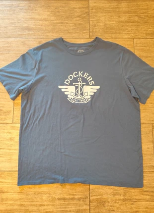 T shirt bleu Dockers Taille XXL, marca: Dockers, estado: Muito bom, tamanho: XXL, €10.00, €11.20 inclui Proteção do Comprador Pro