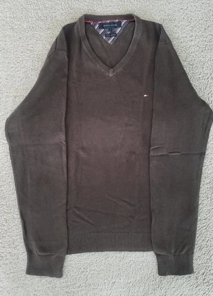 Pull Tommy Hilfiger cashmere marron 🤩 Taille S, marke: Tommy Hilfiger, zustand: Sehr gut, größe: S, 20,00 €, 21,70 € beinhaltet Vinted-Käuferschutz Pro