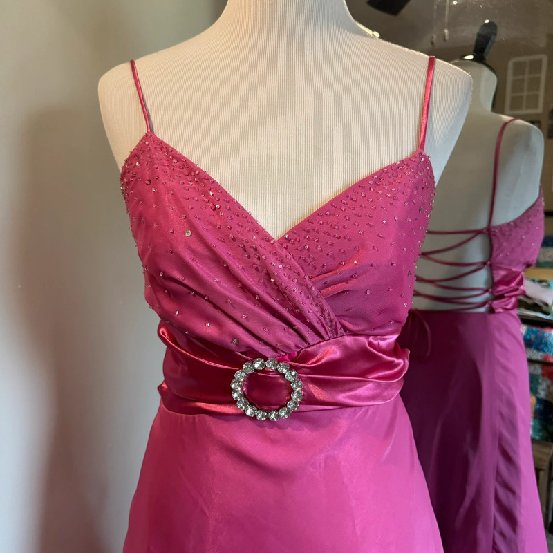 Masquerade Size 7/8 Pink Maxi Dress 2