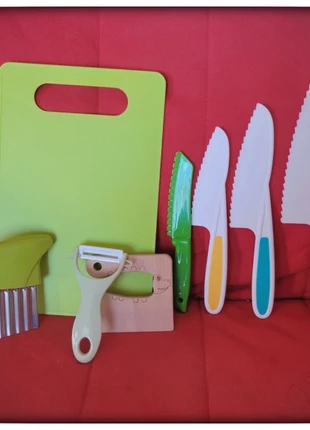 🥝 Kit de cuisine enfant Montessori NEUF – 8 pièces ludiques et sécurisées, marque: Montessori, état: Très bon état, taille: Taille unique, 15,80 €, 17,29 € Protection acheteurs (Pro) incluse