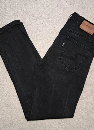 Jeans Schott W29 Noir Vintage Retro Old Money Y2k, marca: Schott, estado: Muito bom, tamanho: PT 38 | W29, €40.00, €42.70 inclui Proteção do Comprador Pro