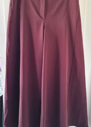 Pantacourt jupe culotte bordeaux violet foncé, condition: Very good, size: One size, €8.00, €9.10 includes Buyer Protection