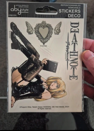 Stickers / Autocollants Death Note - Planche 1 - 16 X 11 cm - Abystyle - NEUF ! Sous blister, marca: ABYStyle, estado: Nuevo con etiquetas, 6,99 €, 8,04 € Protección al comprador Pro incluida