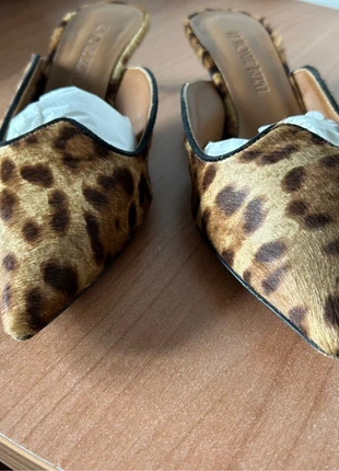 Sabot cavallino leopardato, marca: LE MONDE BERYL, estado: Muito bom, tamanho: 36.5, €110.00, €116.20 inclui Proteção do Comprador