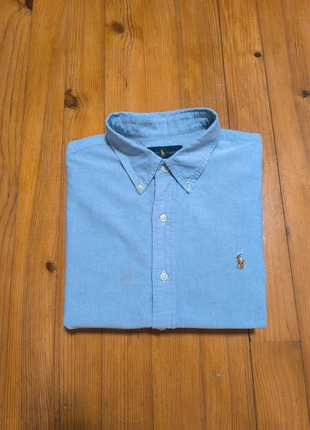 Chemise Manches longues - Ralph Lauren - Logo brodé premium - Bleu clair - Taille XL, marca: Ralph Lauren, estado: Bom, tamanho: XL, €29.99, €32.19 inclui Proteção do Comprador