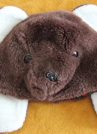 Bonnet enfant marron – motif tête d’ourson - taille 2/4 ans, état: Très bon état, taille: 2-3 ans, 51 cm, 3,50 €, 4,38 € Protection acheteurs incluse