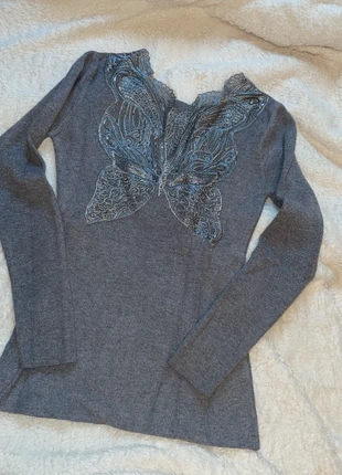 Pull fin gris, état: Très bon état, taille: S / 36 / 8, 2,00 €, 2,80 € Protection acheteurs incluse