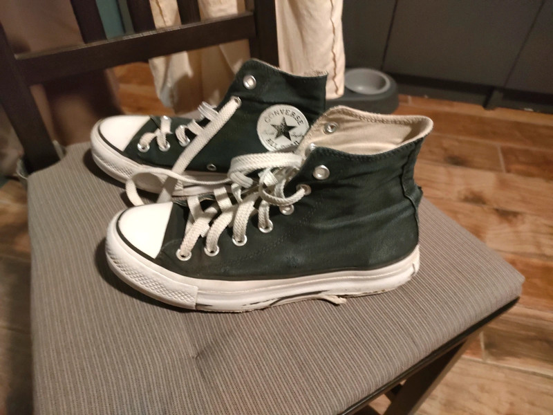 Converse plateforme Vinted