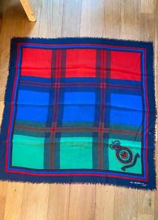 Veelkleurige sjaal. De Morteuil  Paris , merk: De Morteuil, staat: Veelgebruikt, € 3,00, € 3,85 inclusief Kopersbescherming