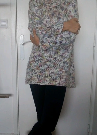 Pull en laine multicolore, marke: H&M, zustand: Gut, größe: S / 36 / 8, 8,00 €, 9,10 € inklusive Vinted-Käuferschutz