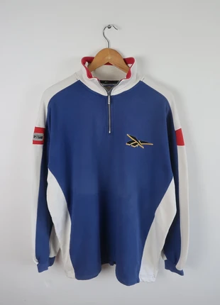 Vintage Reebok Spellout logo quarter zip, brand: Reebok, condition: Very good, size: L, £28.00, £30.10 includes Buyer Protection