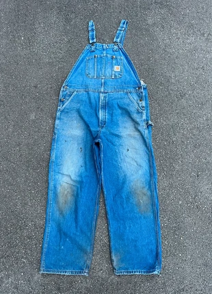 Salopette/dungarees carhartt R07 DST made in usa single knee workwear vintage - Taille XL(40x30), marca: Carhartt, estado: Muy bueno, tamaño: XL, 65,00 €, 68,95 € Protección al comprador Pro incluida