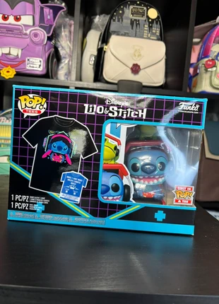 Lilo & Stitch- POP N° xxx - Gamer Stitch with frog + Tee size M, marque: Funko, état: Neuf avec étiquette, taille: M, 31,49 €, 33,76 € Protection acheteurs (Pro) incluse