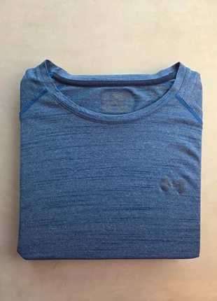 under armour t-shirt manches longues technique bleu chiné col rond homme xl training, marca: Under Armour, estado: Muy bueno, tamaño: XL, 12,00 €, 13,30 € Protección al comprador incluida