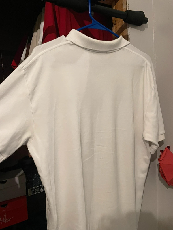 White Polo Ralph Lauren Shirt Size Medium 2