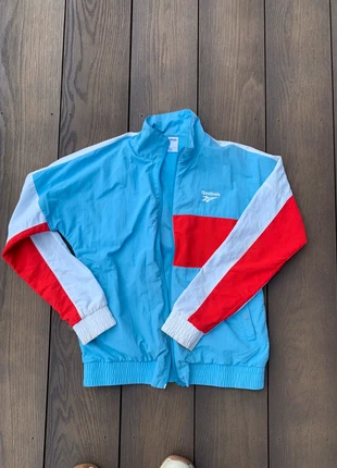 Red blue and white Reebok windbreaker, brand: Reebok, condition: Very good, size: S / UK 8-10, £10.00, £11.20 includes Buyer Protection