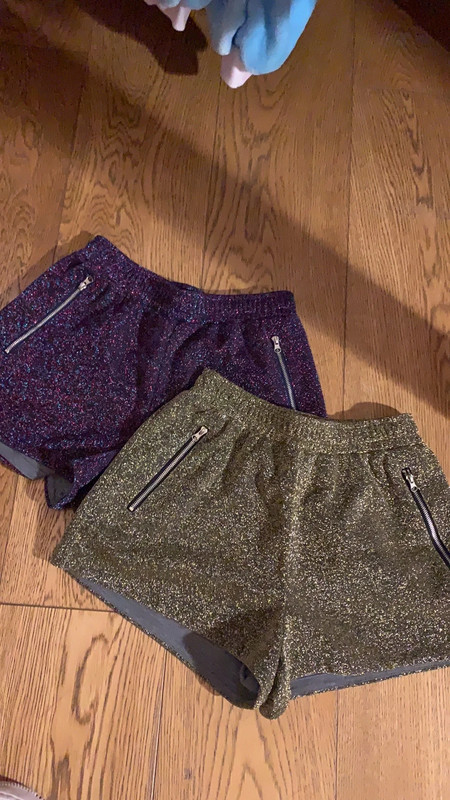 pantaloncini brillantinati Vinted