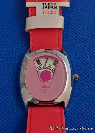 Montre 🇯🇵 homme atypique à guichet neuve en acier quartz pour homme
Marque: Q&Q, brand: Q&Q, condition: New with tags, size: 30–38 mm, €79.90, €84.60 includes Buyer Protection Pro