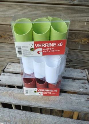 Lot de boîtes de verrines en plastique, état: Très bon état, 2,00 €, 2,80 € Protection acheteurs (Pro) incluse