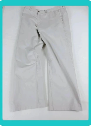 A1369 - Calças brancas creme largas Modalfa 44 (L) | Stylish and Comfortable Wide-Leg Trousers, brand: Modalfa, condizioni: Ottime, taglia: L, €24.00, €25.90 include la Protezione acquisti