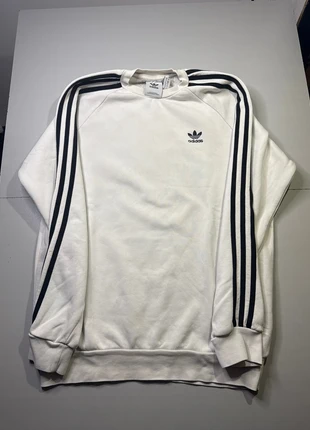 Pull sweat-shirt Adidas blanc – Taille S 🤍, brand: adidas, condition: Very good, size: S, €25.00, €26.95 includes Buyer Protection