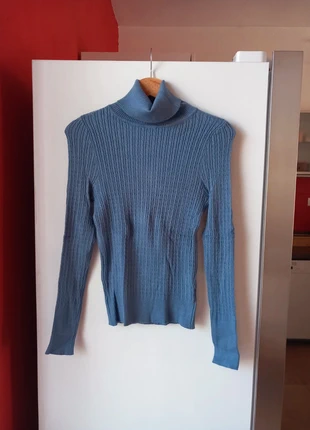 Maglia dolcevita blu donna L, marque: OVS, état: Neuf sans étiquette, taille: L / 40 / 12, 13,00 €, 14,35 € Protection acheteurs incluse