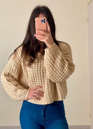 Joli pull beige, brand: Amuse Society, condition: Very good, size: M / 38 / 10, €25.00, €26.95 includes Buyer Protection