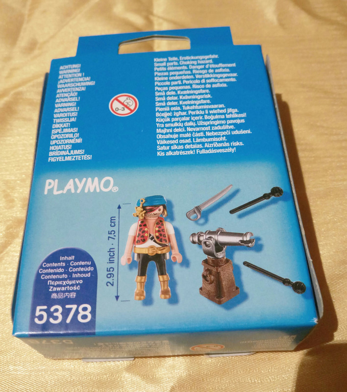 Canonnier des pirates Playmobil 5378, Playmobil