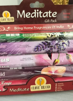 5 boîtes d'encens, brand: meditate, condition: New with tags, €6.00, €7.00 includes Buyer Protection