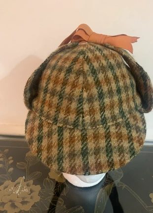 Fails Worth pattern deer stalker 55cm, brand: FAILS WORTH, condition: Satisfactory, size: UK 6 5/8, £2.50, £3.33 includes Buyer Protection