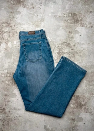 Jean droit vintage Lee | Taille L | Bleu clair patch logo cuir, marque: Lee, état: Très bon état, taille: L / 40 / 12, 12,00 €, 13,30 € Protection acheteurs (Pro) incluse