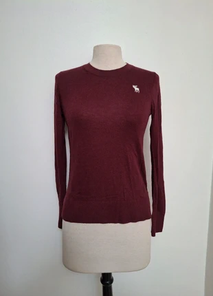 Pull léger, femme, taille S, Abercrombie & Fitch, bordeau, marca: Abercrombie & Fitch, estado: Muy bueno, tamaño: S / 36 / 8, 10,00 €, 11,20 € Protección al comprador incluida