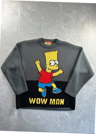Pull crewneck vintage The Simpsons Bart "WOW MAN" 2000 – rare & officiel, marke: The Simpsons, zustand: Sehr gut, größe: M, 85,90 €, 90,90 € beinhaltet Vinted-Käuferschutz Pro