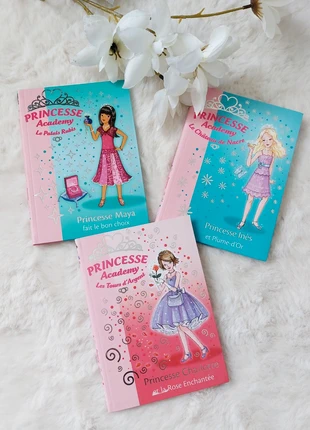 Lot 3 livres Princesse Académy, condition: New without tags, €7.50, €8.58 includes Buyer Protection