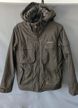 Blouson marron O’Neill avec capuche amovible – Taille 164 (équiv. XS homme / 14-16 ans), marque: O'Neill, état: Très bon état, taille: XS, 30,00 €, 32,20 € Protection acheteurs (Pro) incluse
